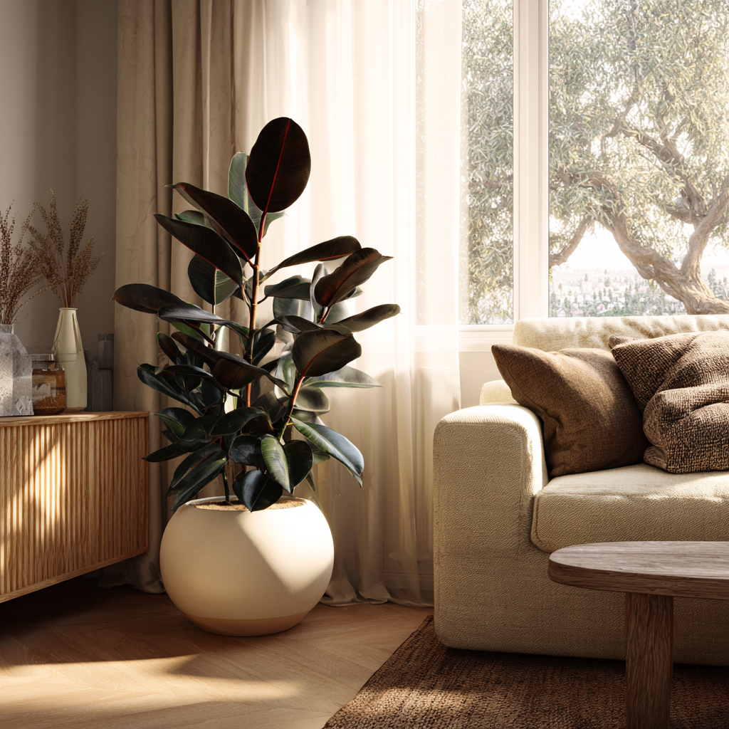 Rubber Plant Care Guide — How to Grow a Healthy Rubber Plant Indoors w ...