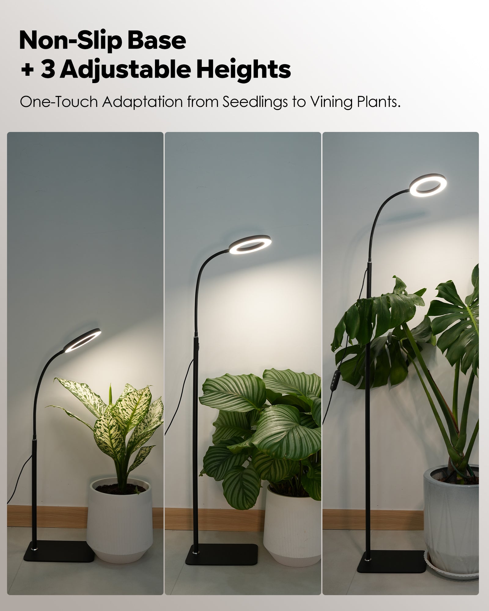 GLOWRIUM G2 | 36W Full Spectrum LED Floor Grow Light