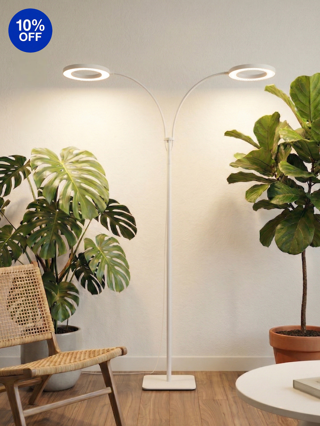 GLOWRIUM G2 | 36W Full Spectrum LED Floor Grow Light