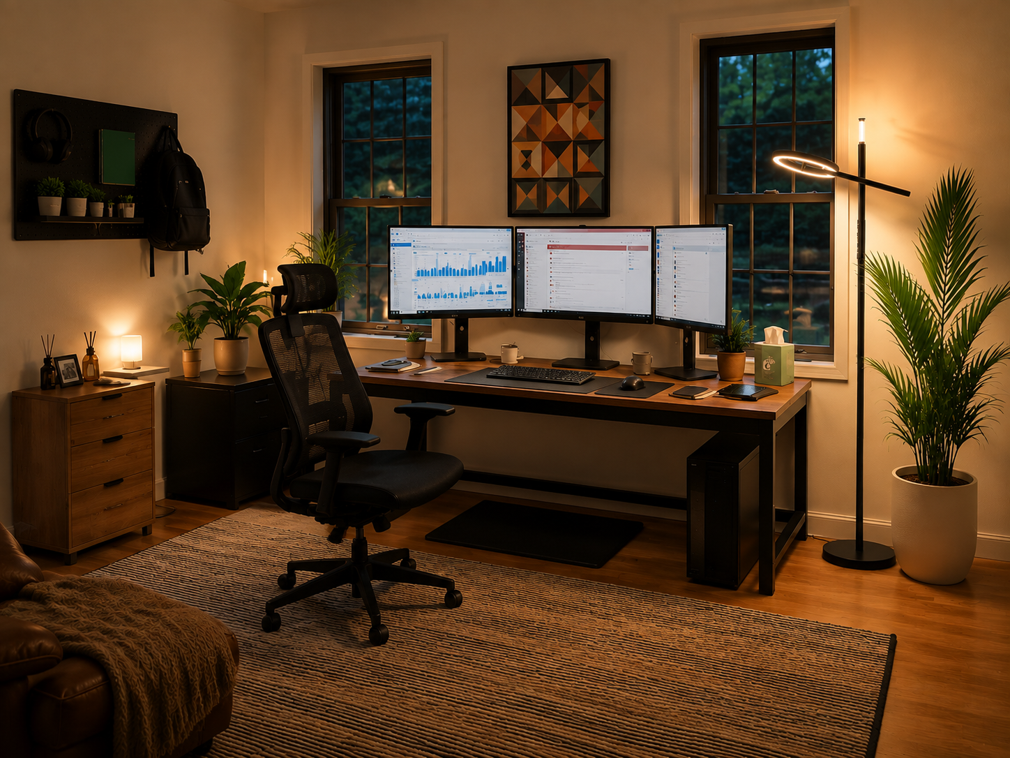 Smart Home Office Lighting Ideas for a More Productive Workspace