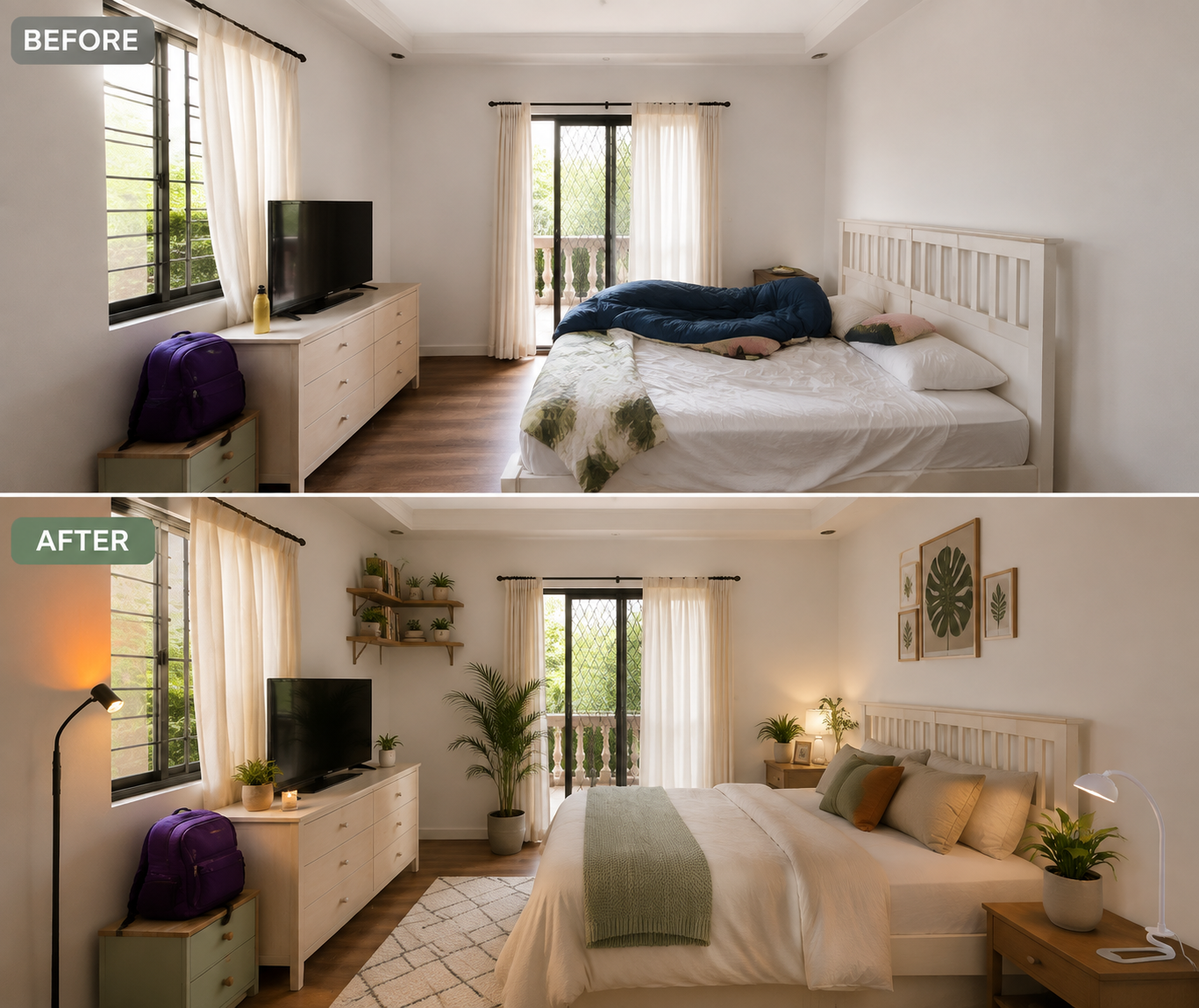 How to Make an Empty Bedroom Feel Cozy and Like Home