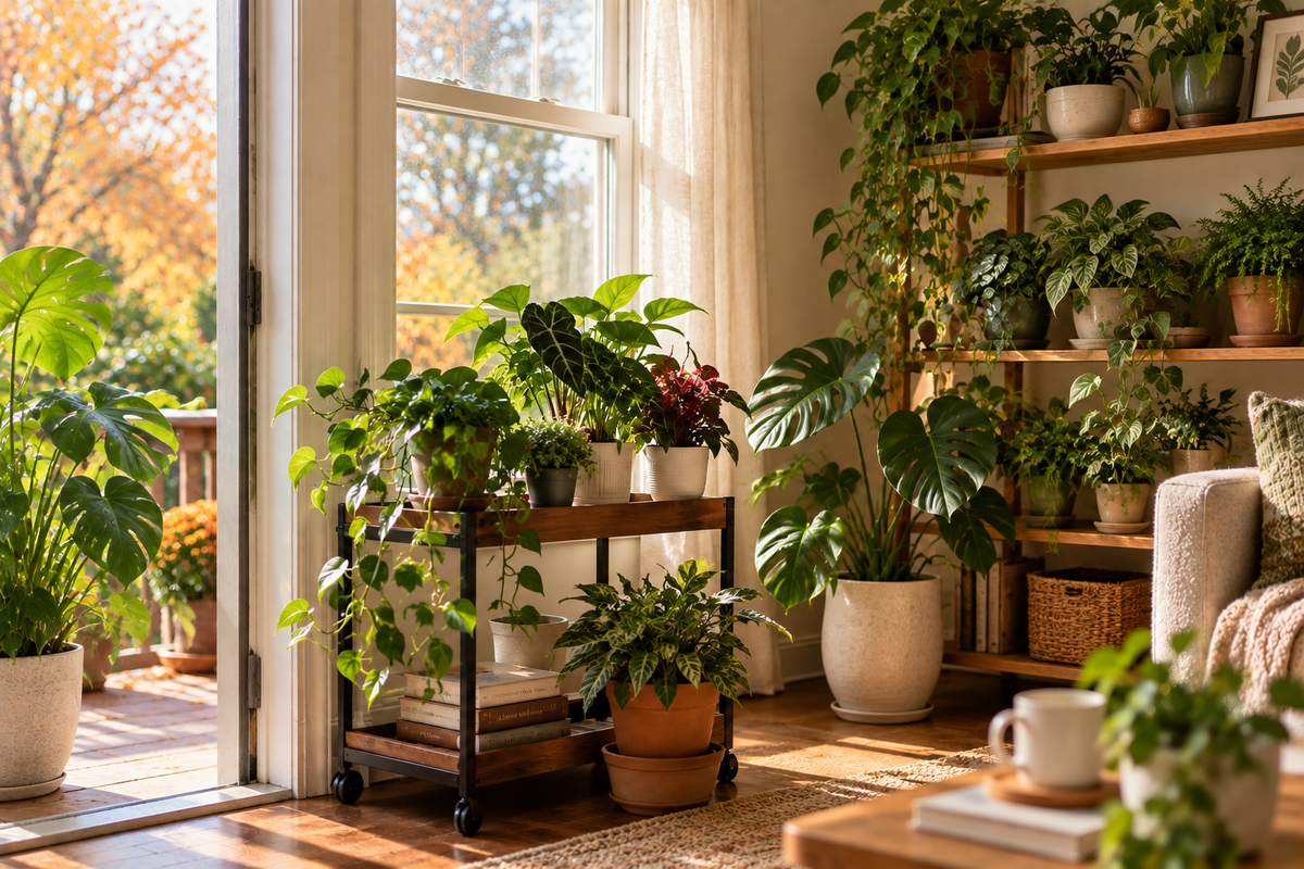 Well, That’s a Wrap: Bringing Your Plants Back Inside for the Season
