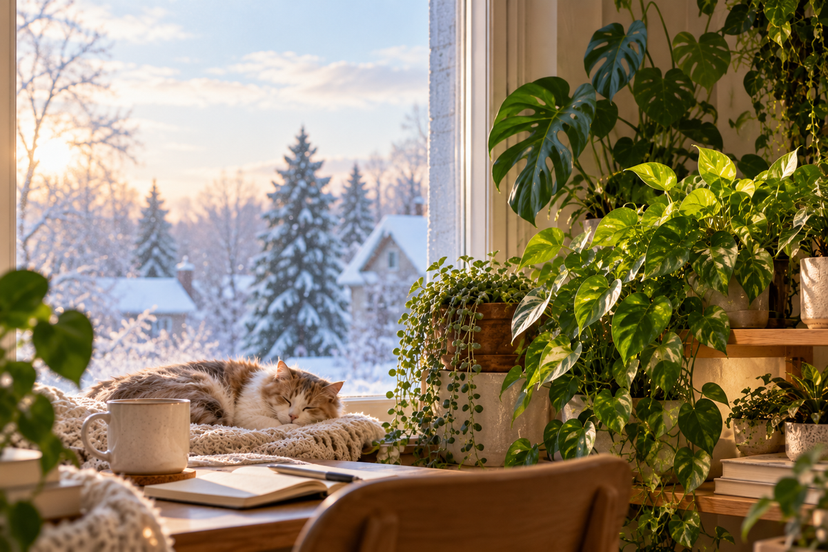 Do Houseplants Need Grow Lights in Winter?