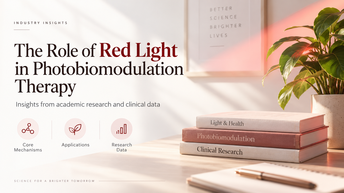 The Role of Red Light in Photobiomodulation Therapy