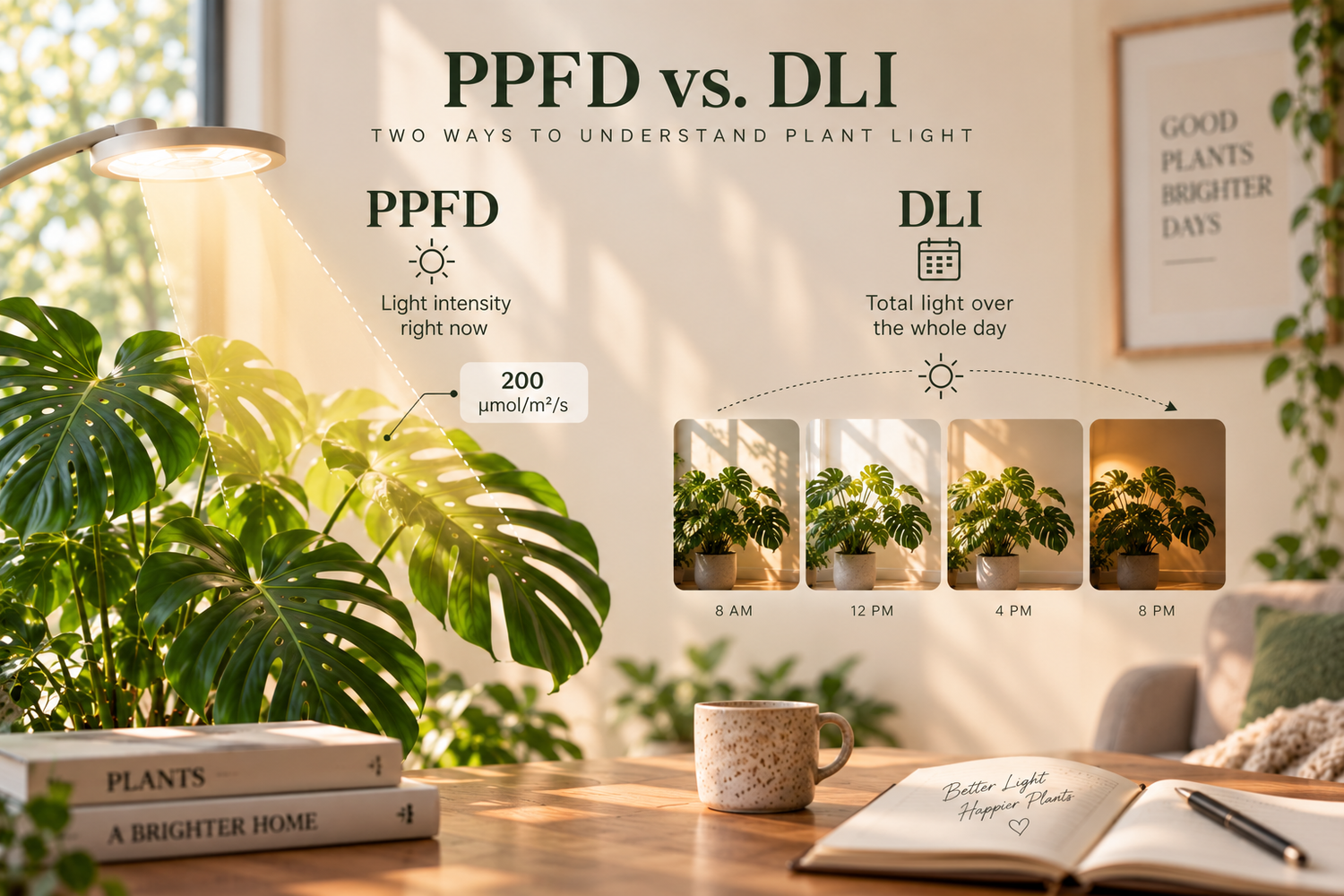 PPFD vs. DLI: What Indoor Plant Growers Need to Know
