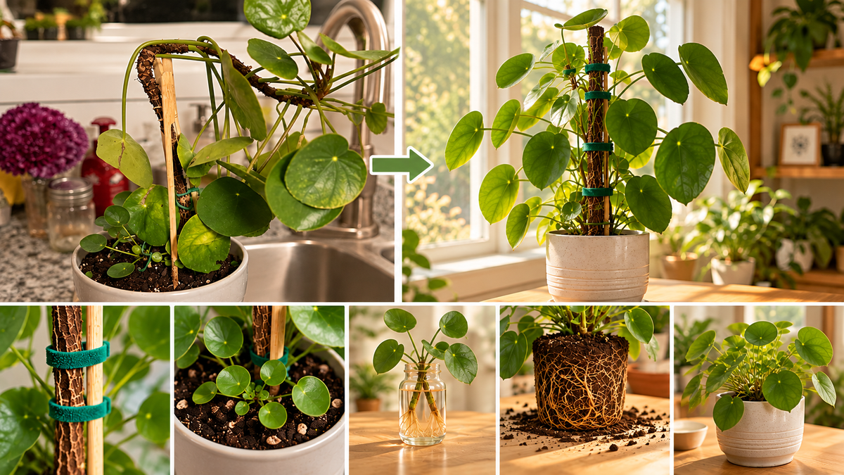 Why Is My Pilea Leaning? Causes & Easy Fixes