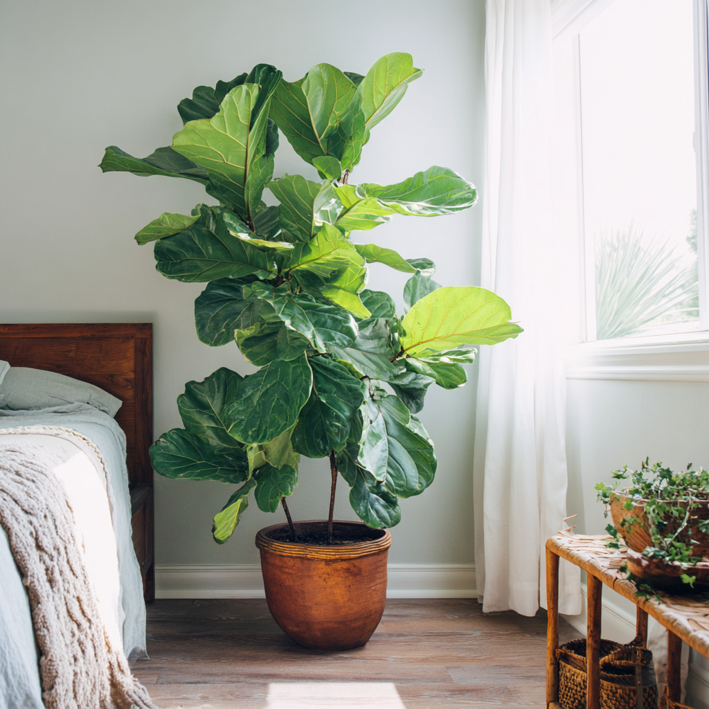 Fiddle Leaf Fig is Getting Too Big and Leaves Are Dropping: To Fertilize or Not to Fertilize?