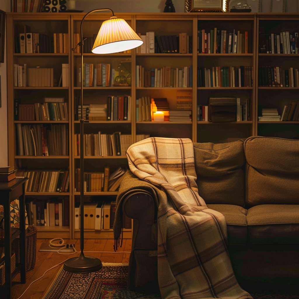 The Impact of Floor Lamp Height on Reading Comfort