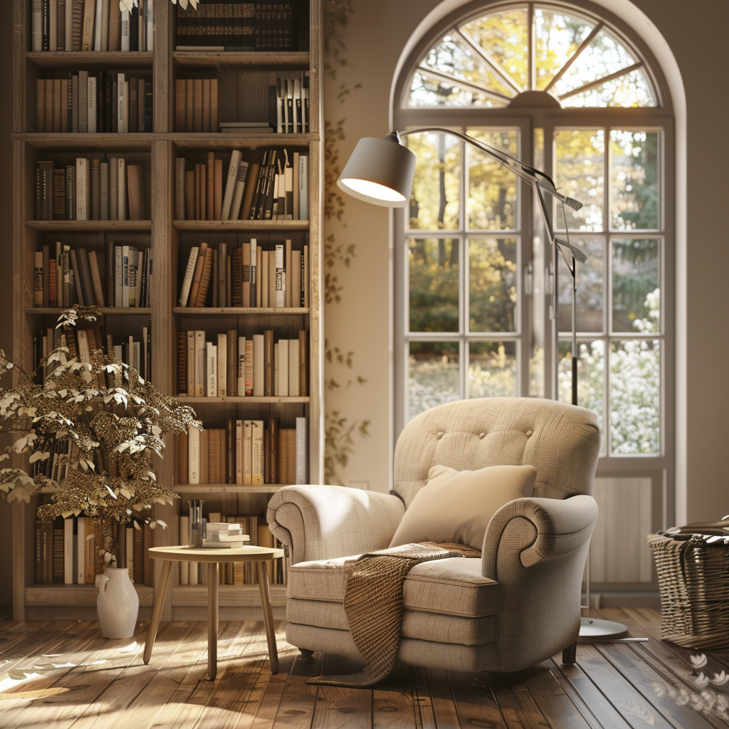 Enhancing Reading Experience with Smart Technology in Floor Lamps