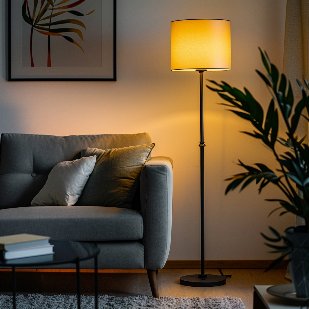 Color Temperature Selection of Floor Lamps and Its Role in Reading