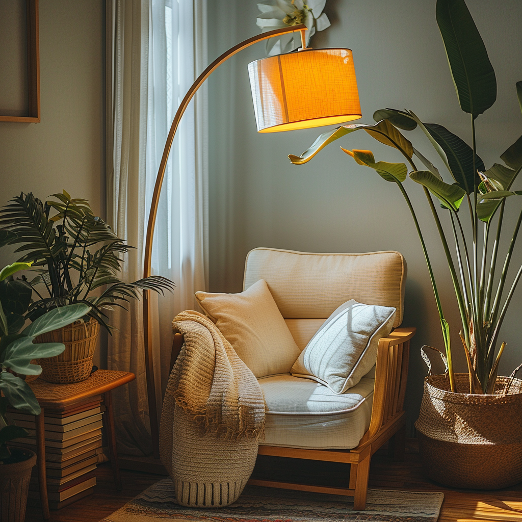 Optimal Floor Lamp Designs for Enhancing Reading Comfort