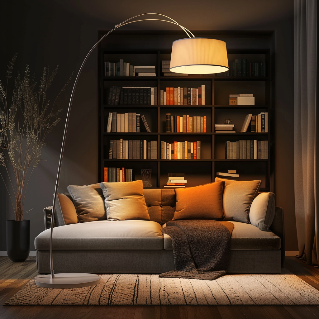 Enhancing Reading Comfort with Adjustable Floor Lamps