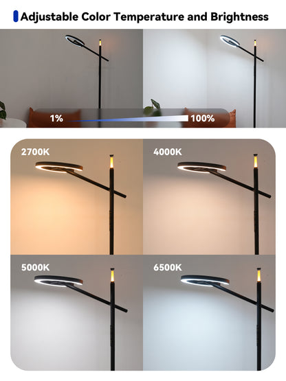 GLOWRIUM® H1 Smart Home Floor Lamp with APP Control &amp; Stepless Dimmable