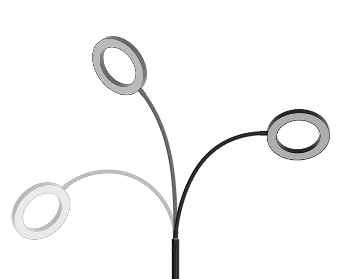   360° Rotating Head