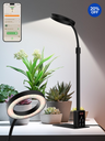 GLOWRIUM® G4 12W Smart LED Grow Light - Full Spectrum Indoor Plant Lamp with App Control, Adjustable Height, Dual Timer, Plant Care Assistant