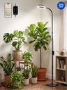 GLOWRIUM® G10 Smart Full Spectrum Floor Grow Light with APP Control, Auto Timer, Telescopic Adjustment for Large Tall Indoor Plants