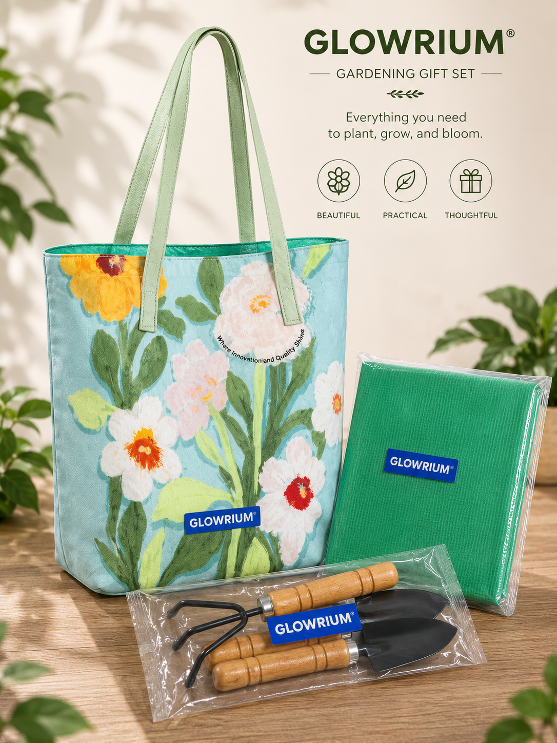 GLOWRIUM Plant Lover Gift Set – Made for Every Growing Moment
