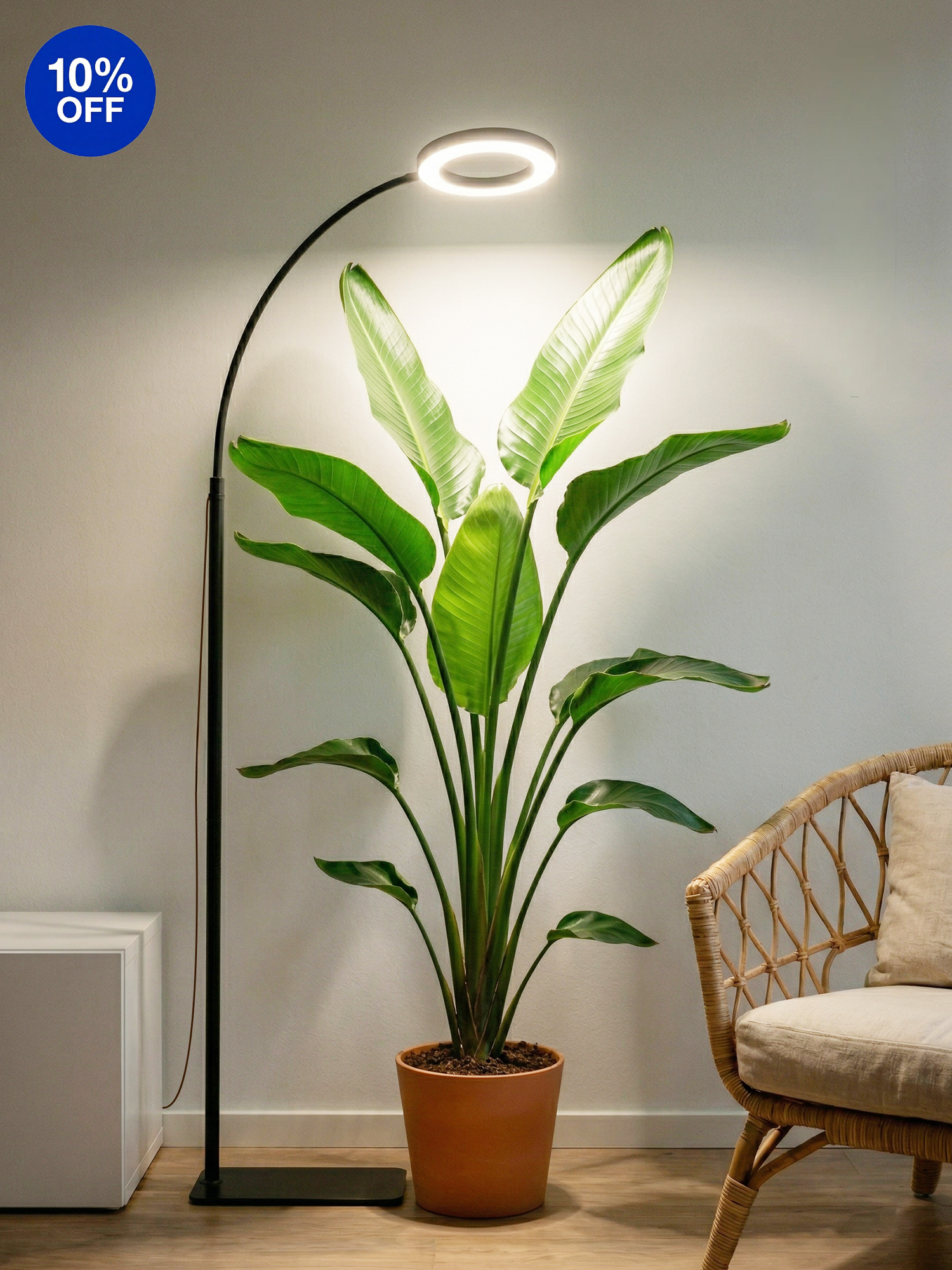 GLOWRIUM G2 | 36W Full Spectrum LED Floor Grow Light