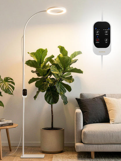 GLOWRIUM G2 Pro | 48W (180 cm) Vollspektrum LED Pflanzenlampe für den Boden