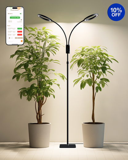 GLOWRIUM G5 | 48W Smart Full Spectrum LED Floor Grow Light