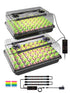 GLOWRIUM G9 2-Pack Seed Starter Kit with 20W Grow Lights
