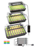 GLOWRIUM G9 3-Pack Seed Starter Kit with 30W Grow Lights