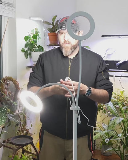 GLOWRIUM®20W Grow Light Full Spectrum LED Floor Plant Light for Indoor Plants-G2