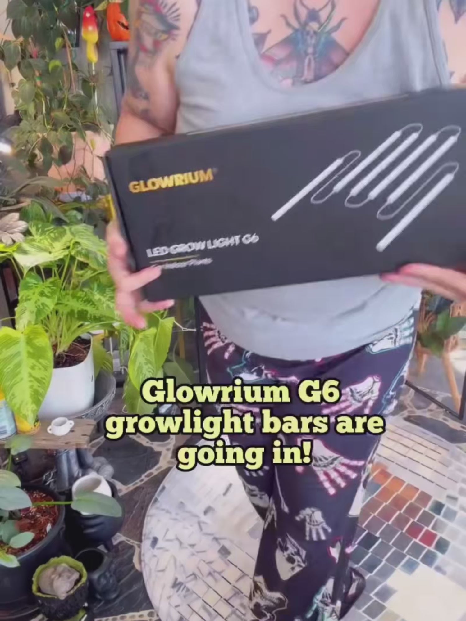GLOWRIUM G6 | 48W (6-Pack) Smart Full Spectrum LED Grow Light Strip