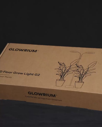 GLOWRIUM G2 | 36W Full Spectrum LED Floor Grow Light
